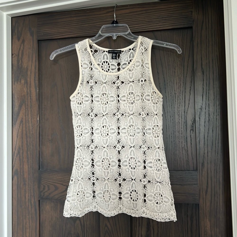 XS Cream Tank Top